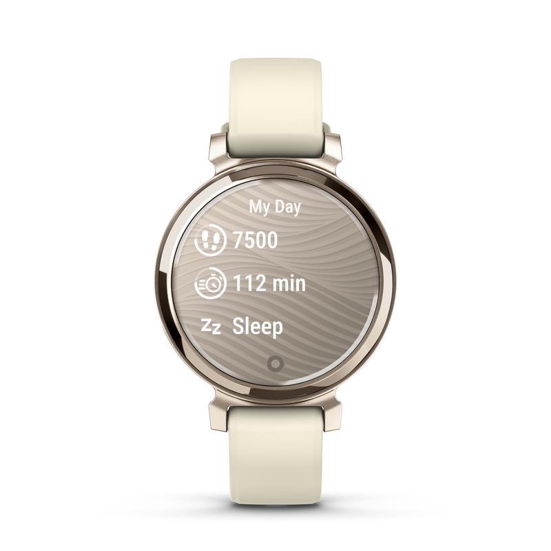 Garmin迷你时尚智能腕表心率监测天续航运动健康助手