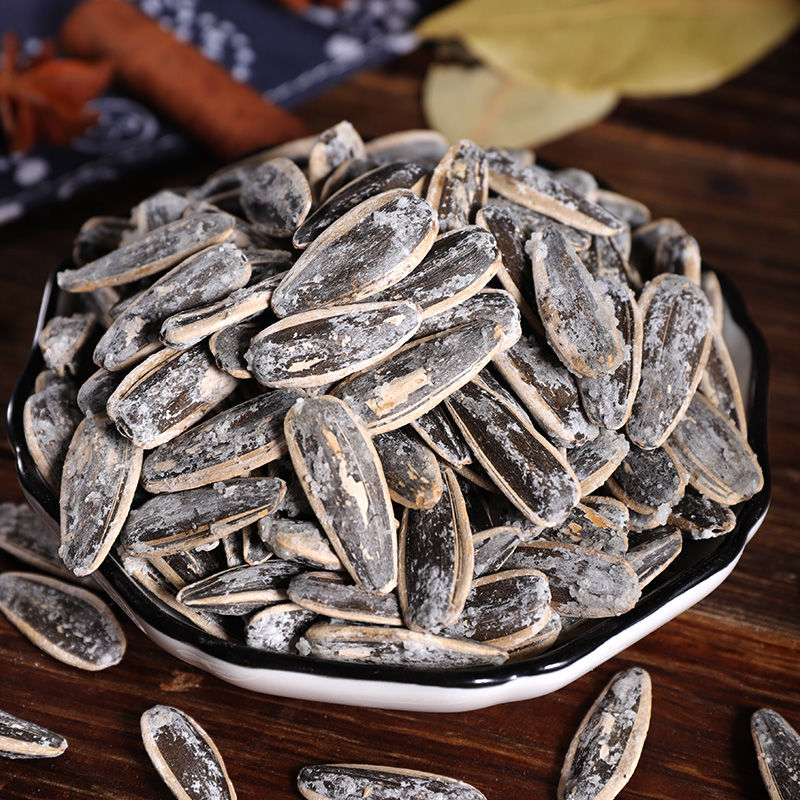 海盐味瓜子焦糖味多味葵花籽坚果炒货休闲零食180g海盐瓜子500g3袋