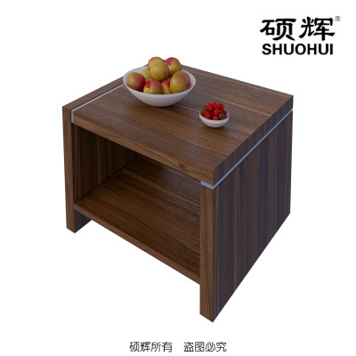 【硕辉】EUN-01F06方茶几 现代沙发小方桌 65*60*45cm
