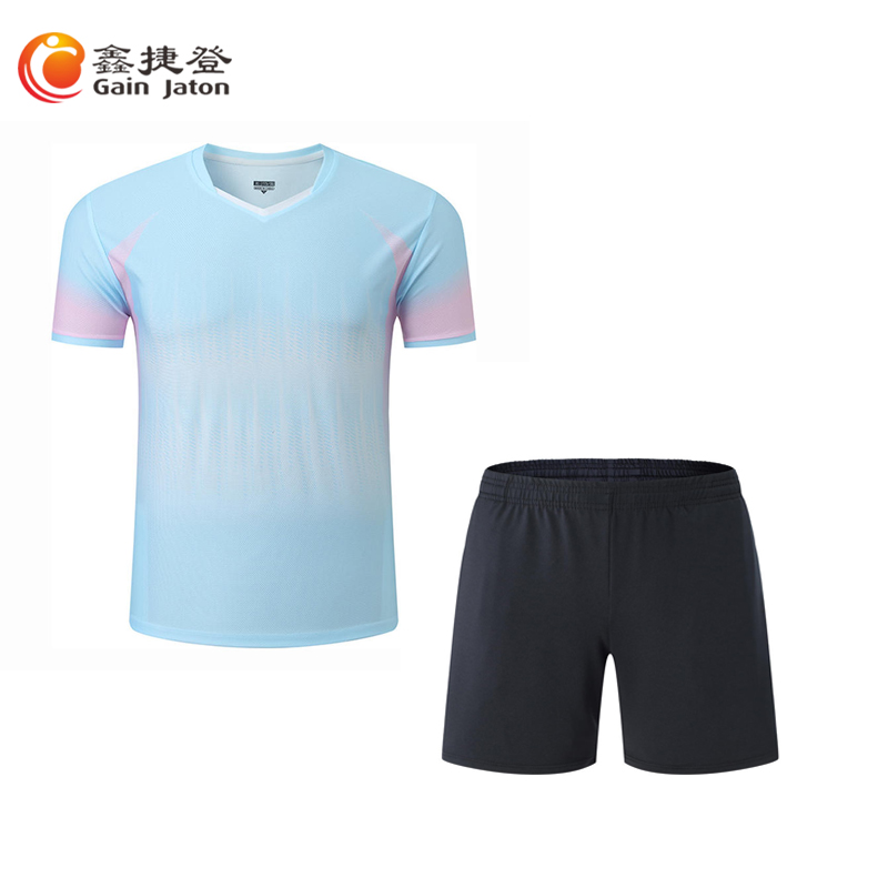 鑫捷登 男女款乒羽网运动套装AGRY-LYY1601系列 1套高清大图