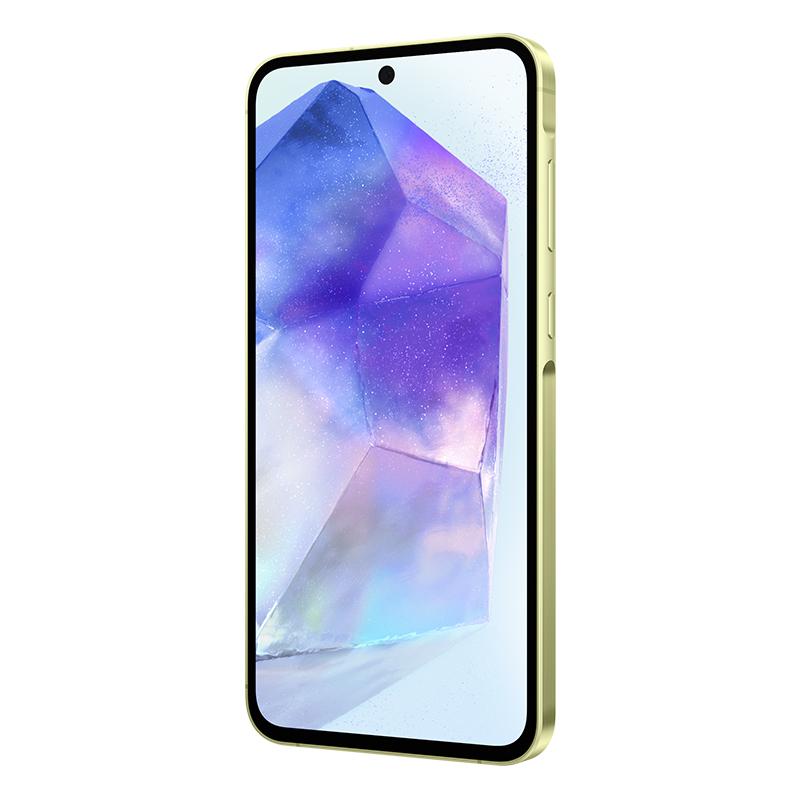 三星 SAMSUNG Galaxy A55 8GB+256GB 120Hz超顺滑全视屏 IP67级防尘防水 5000mAh长续航 柠柚黄 5G手机