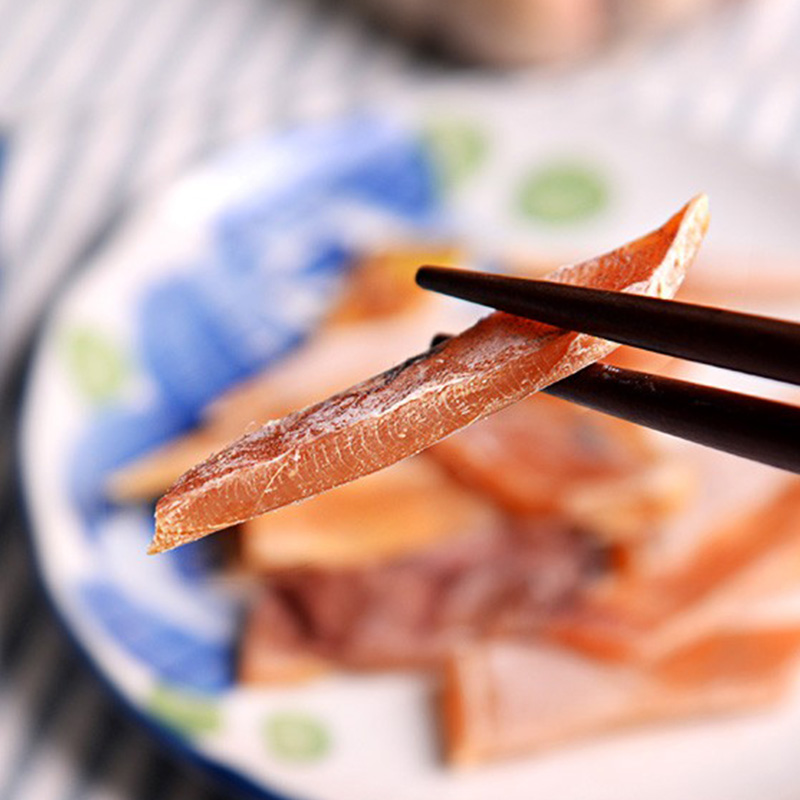 绿帝大墨鱼干体型完整肉厚坚实肉质清晰味道鲜美鲜嫩有嚼劲400g高清大图