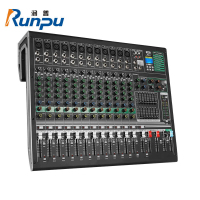 润普Runpu RP-WTG912Y 国产化会议音频专业十二路调音台数字混响效果模拟12路调音台