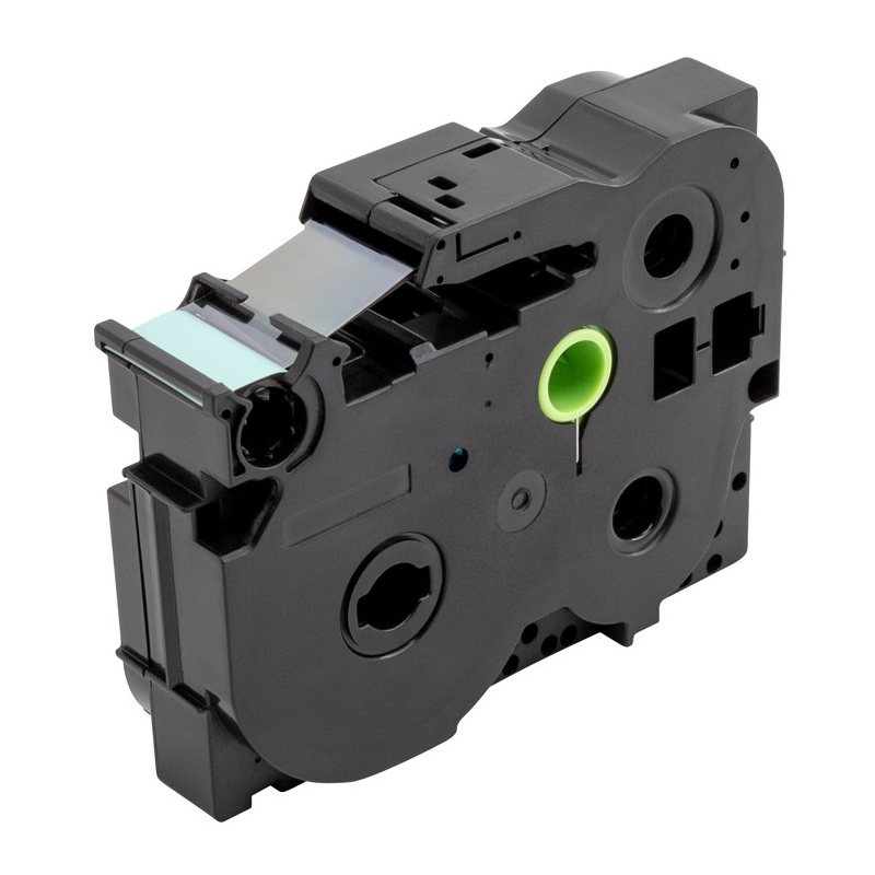 爱墨 AZE-741标签色带绿底黑字18mm /个高清大图