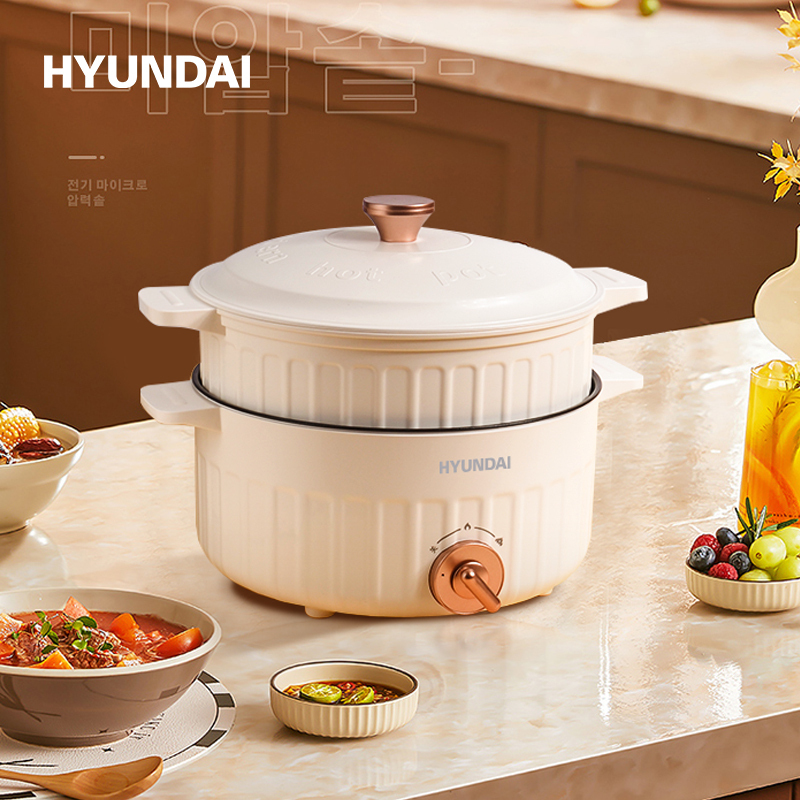 HYUNDAI 2L多功能电火锅TS-20D高清大图