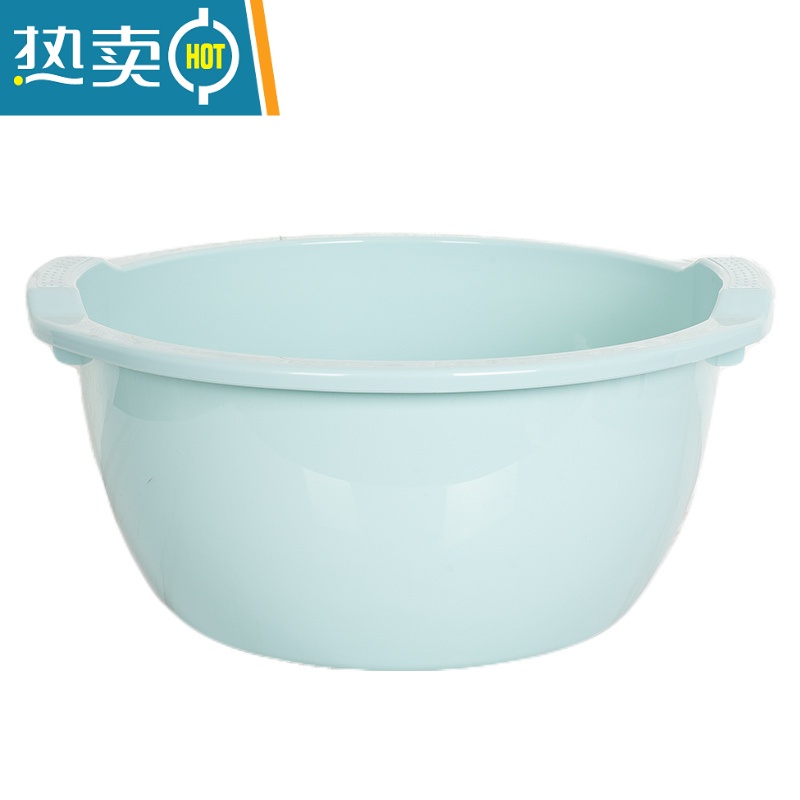 敬平加深大号洗衣盆特大塑料洗脚盆加厚加高大洗脸盆子婴儿宝宝盆家用高清大图