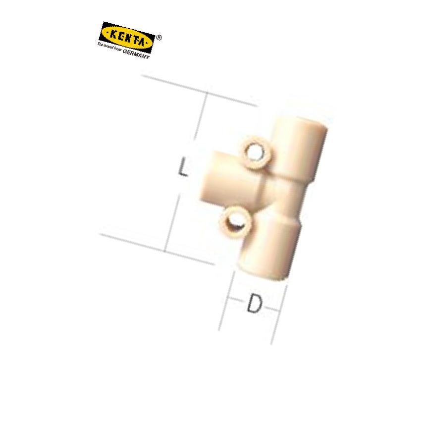 PEEK高分子聚合物三通高清大图