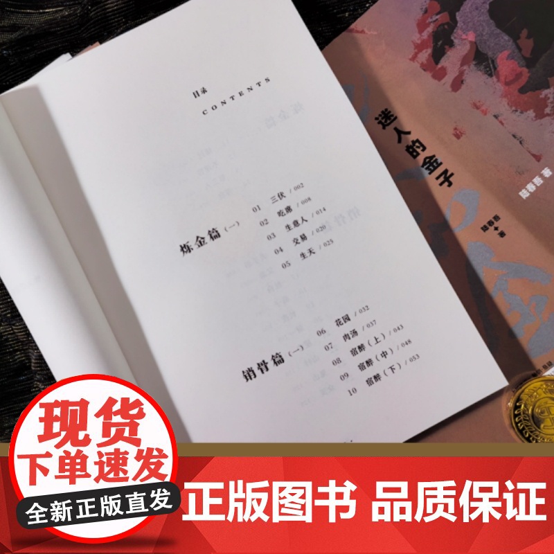 迷人的金子 豆瓣阅读人气悬疑作家陆春吾继《一生悬命》之后高口碑之作 现代文学悬疑惊悚推理犯罪小说正版书籍高清大图