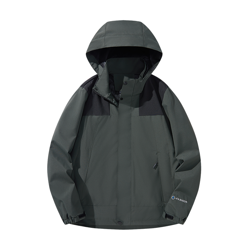 冲锋衣男女士春秋季新款防风防水薄款夹克外套情侣户外透气登山服 s