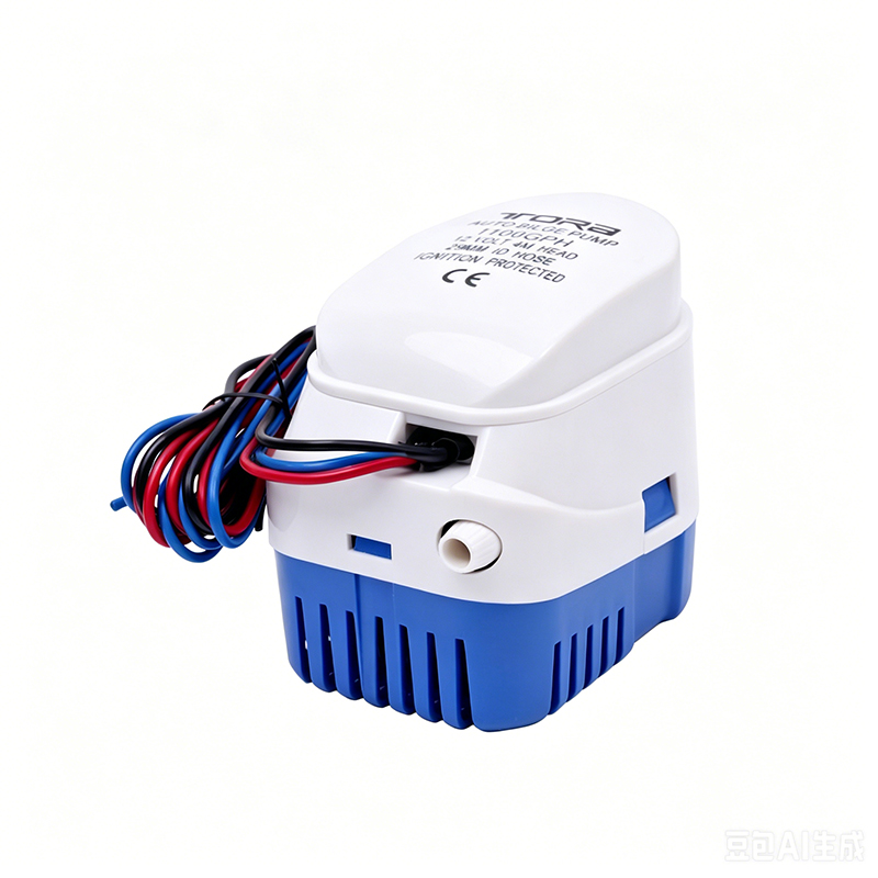 悍刀匠造 船用水泵供水泵1100GPH 12V水泵 潜水直流水泵游艇泵HDJ-XP001高清大图