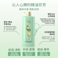 舒蕾洗发水绿茶籽精油控油去屑清爽蓬松去油神器洗发露500ml