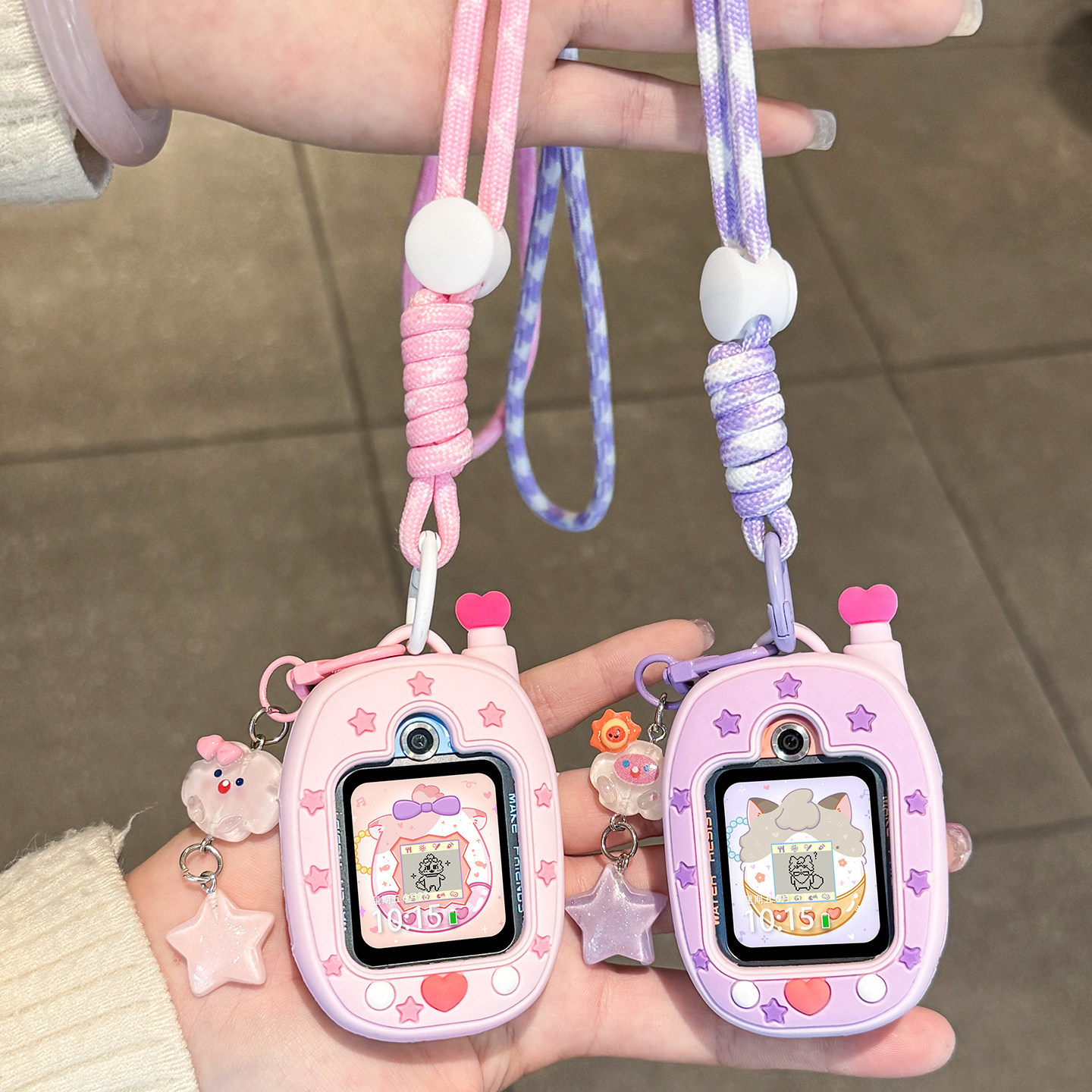 【宠物机】适用于小天才z6pro表带少年版z6a挂脖z6s吊坠儿童智能手表z7/z6巅峰版3139B高清大图