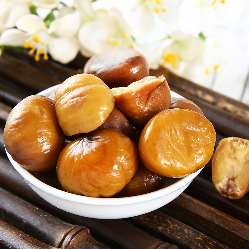 洽洽板栗仁恰恰熟制甘栗仁休闲零食每日坚果100g