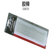力易得(ENDURA) 热熔胶枪专用胶条 E9670 直径11.2MM 长200MM 6根/盒