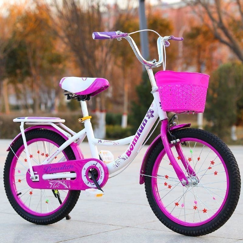 通勤自行车淑女儿童折叠自行车18 20 22 24寸女孩公主车6 8 10岁小学生单车高清大图