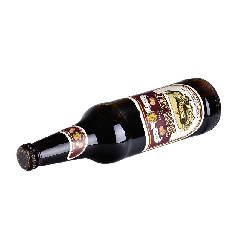 捷克进口 布鲁杰克(Brouczech)瓶装黑啤酒500ml*20瓶整箱装