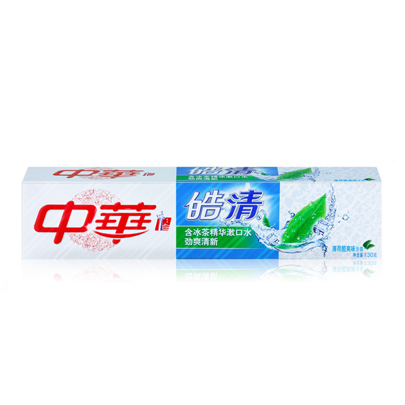 中华牙膏皓清薄荷酷爽味130g4个装单位件