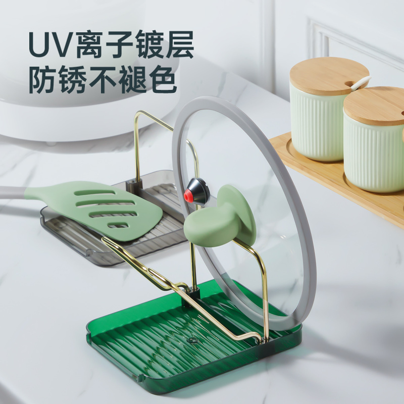 炊大皇锅盖架子放置器菜板架砧板厨房台面置物架收纳锅铲专用支架