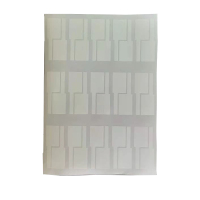开仰 A4纸线缆标签不干胶标签纸38*25+40mm/30片/张/100张/包 白色(单位:包)