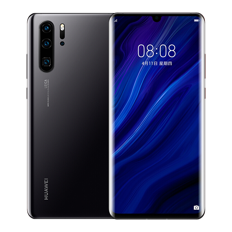 全网通版 8gb 128gb 亮黑色 移动联通电信4g手机 华为p30pro