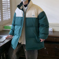 冬季羽绒棉服男港风ins拼色立领棉衣潮牌宽松情侣外套男_254_168