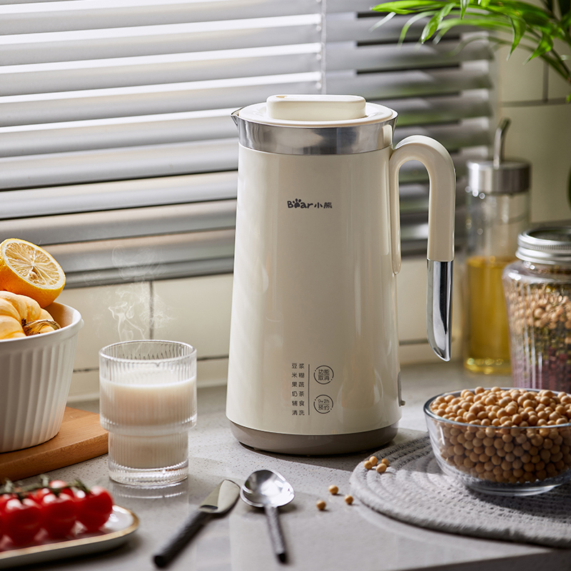 小熊bear豆浆机06l迷你破壁机家用小型米糊机多功能全自动免清洗免