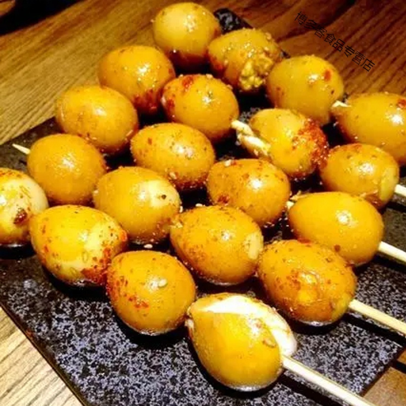 去壳新鲜清水鹌鹑蛋27kg火锅商用关东煮炸串串香麻辣烫餐饮食材