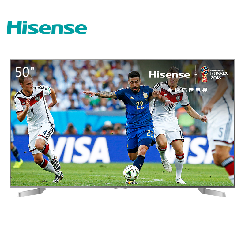 海信(Hisense)LED50EC550UA 50英寸 金属窄边4K HDR显示 VIDAA智能液晶平板电视