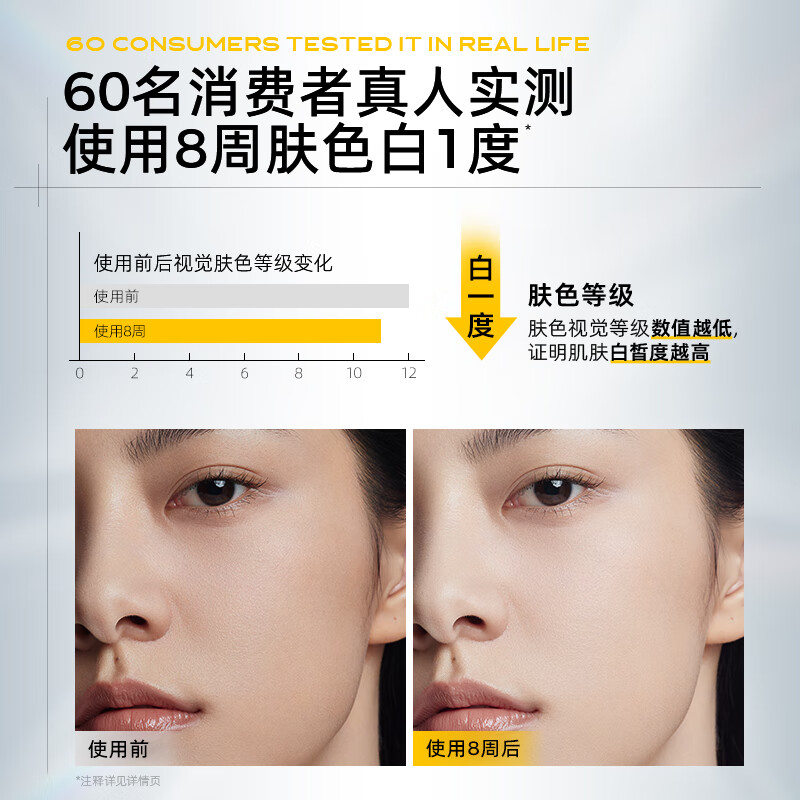 C咖 焕采透白洁面乳100g高清大图