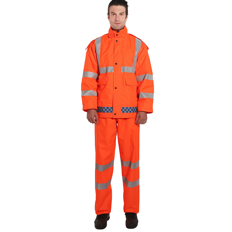 九州缘BD1TF1923102R2N 分体式雨衣M-3XL（计价单位：套）活力橙高清大图