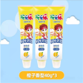 伢牙乐儿童牙膏 橙子3支