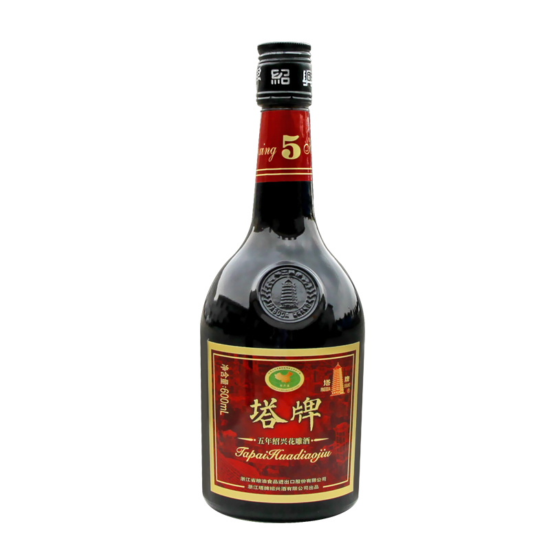 塔牌黄酒五年绍兴花雕酒600ml14度
