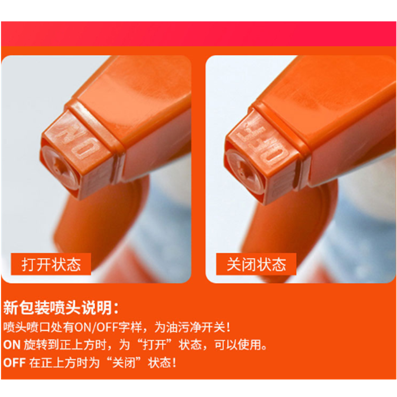 威猛先生 GD 厨房重油污净清洁剂强力去污神器油渍净抽油烟机清洗剂