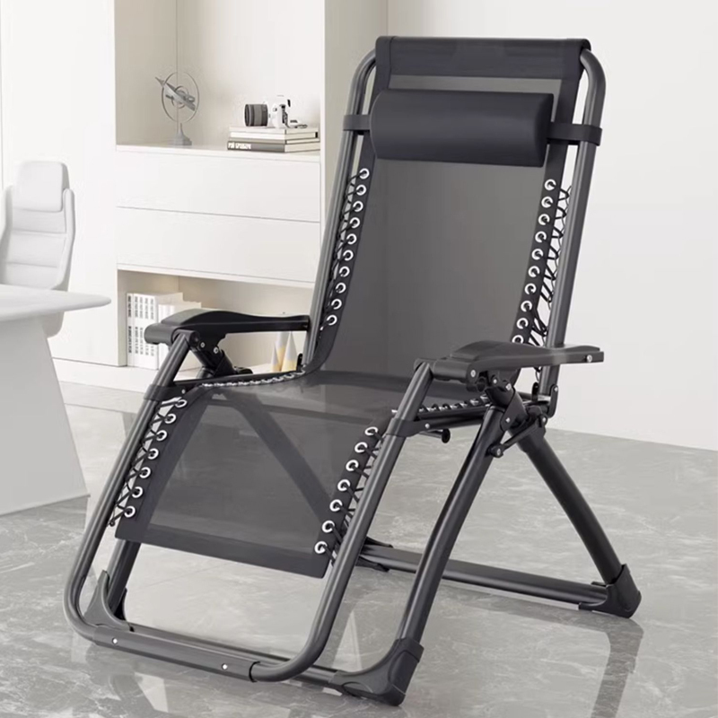 古达躺椅午休折叠办公室午睡床家用阳台休闲沙滩靠背摇椅子