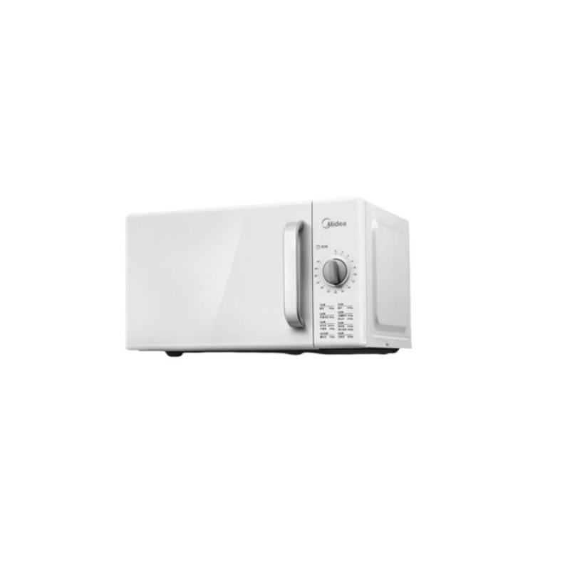 美的(Midea) M100 简约时尚360度立体加热多功能菜单600W快捷家用微波炉 20L (单位:台)白色