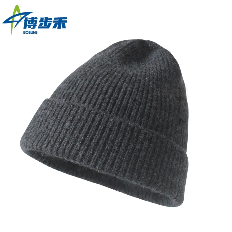 博步禾 羊绒帽 防寒帽 顶