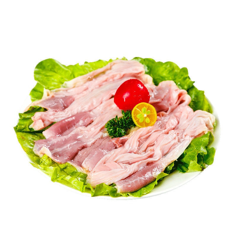 鸭食带冷冻批发鸭食管新鲜冷冻鸭郡把鸭胰胃特色小吃重庆火锅配菜两斤