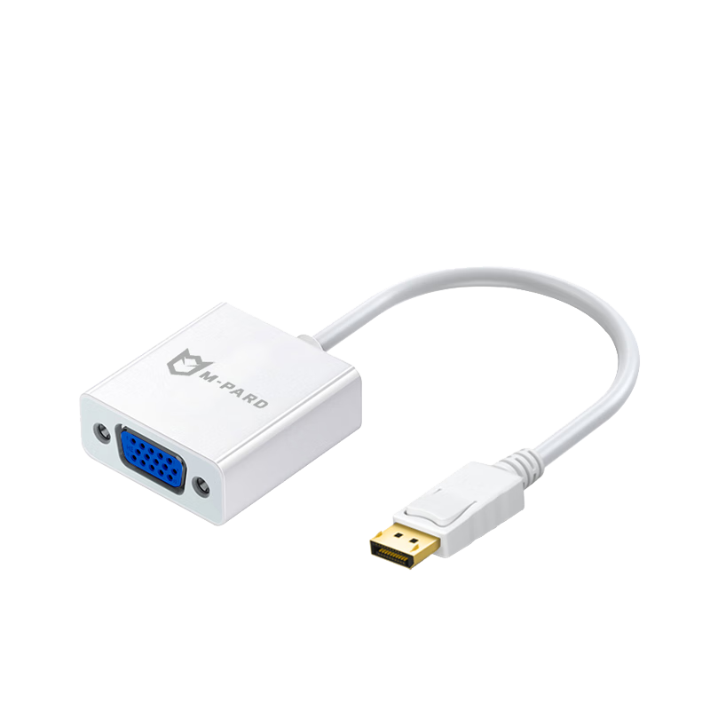 铭豹 DP TO VGA 1080PMD006 转接器高清视频转接头适用电脑台式机笔记本电视盒子高清大图