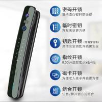 【全国免费安装】WENSWE万事威智能锁指纹锁带智能电子猫眼监控摄像头家用防盗门锁全自动电子密码锁C02