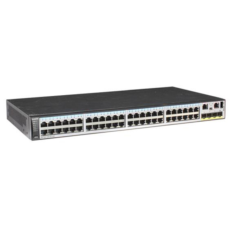 华为(HUAWEI) S5720-52X-EI-AC 48口全千兆三层核心交换机(配置四个万兆模光模块)