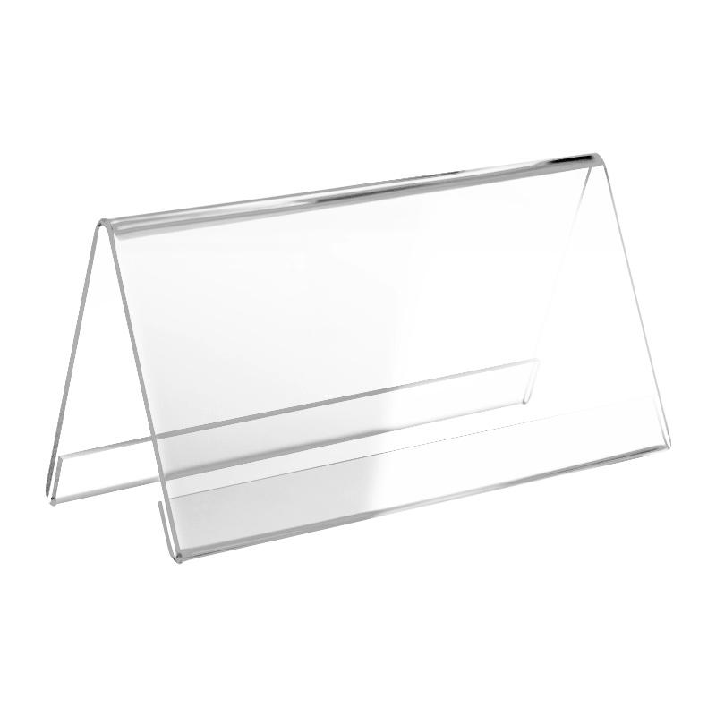 翌嘉 YJ5091027 V型亚克力透明三角会议牌