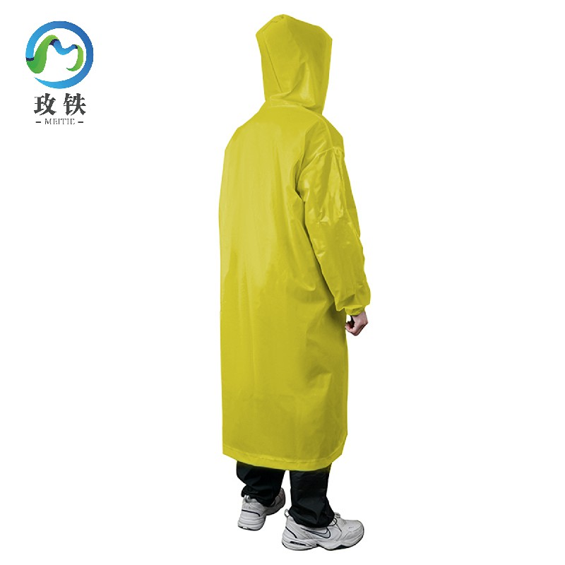 玫铁 一次性雨衣 黄色 件高清大图