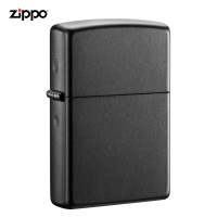 zippo芝宝打火机美国原装ZIPPO防风煤油打火机之宝218黑哑漆218-042600