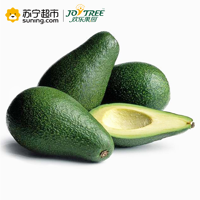 欢乐果园 墨西哥进口牛油果 4个简装 单果重约130-160g 冷藏浆果类/核果类
