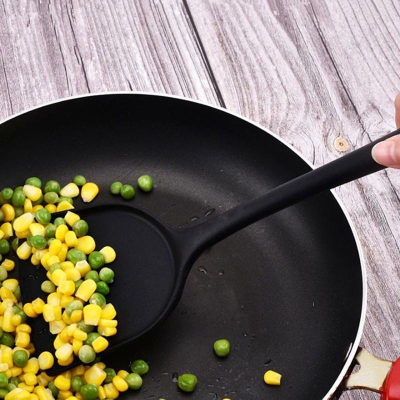 韩国硅胶铲炒菜铲子锅铲不粘锅专用铲耐高温锅铲子家用厨具不伤锅 硅