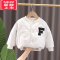 可莉允男童夹棉棒球服棉服外套冬装冬款婴儿童装女童宝宝加厚棉衣小童潮