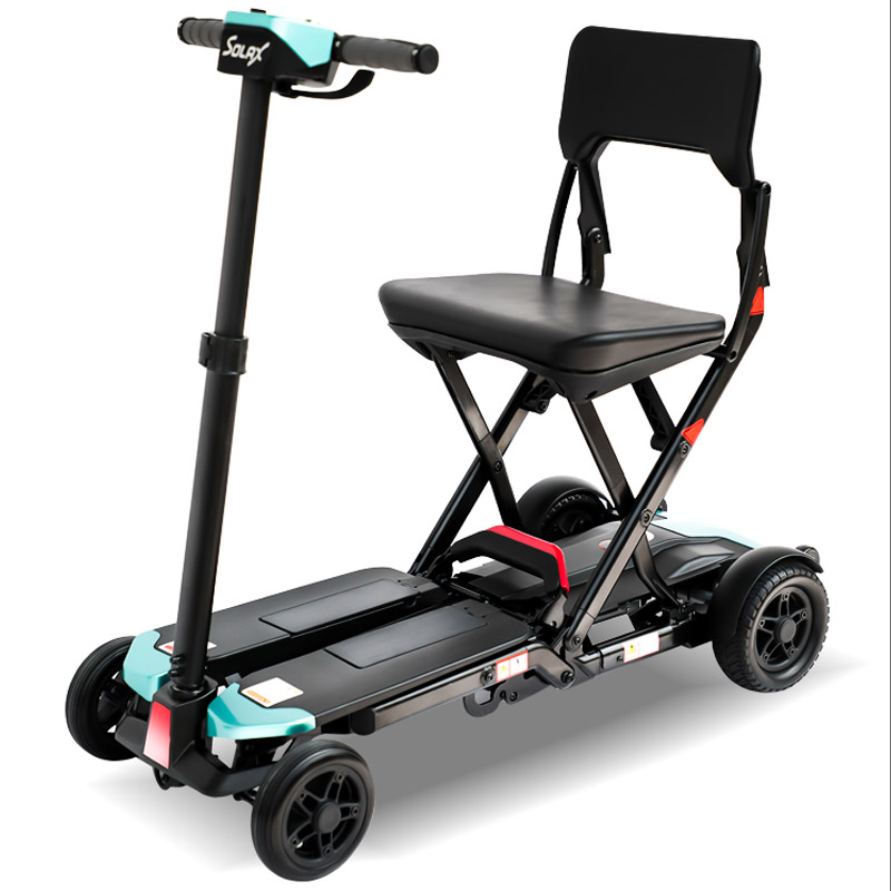 和美德337老年代步车迷你老人电动车四轮电动车残疾人折叠电瓶车337