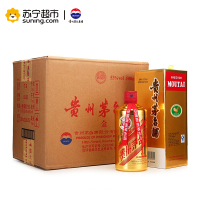 贵州茅台 茅台颜色酒 硬盒金(金色)53度 500ml*6瓶 整箱装
