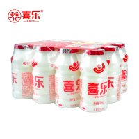 喜乐原味乳酸菌饮品儿童早餐酸牛奶整箱益生菌酸奶饮料95ml*24瓶