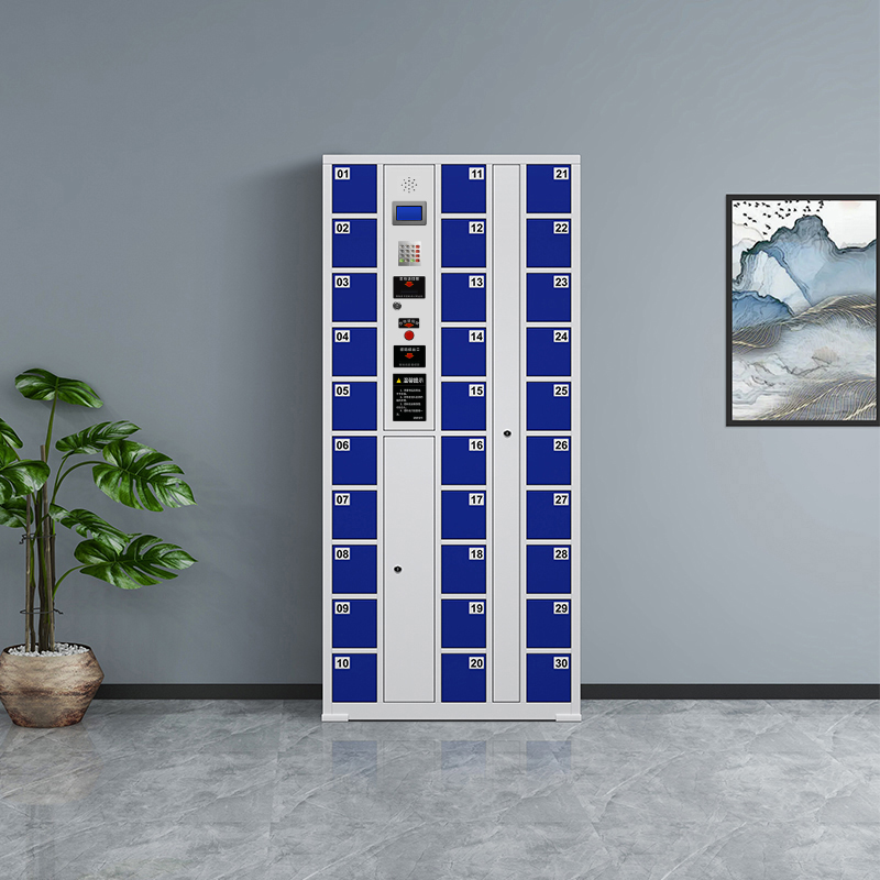 臻远 ZY-SJGB-13 智能手机柜电子设备寄存柜储物柜 30门条码款高清大图